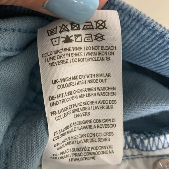 T1 Boden Dusty Blue corduroy pants size 10 Cord girlfriend fall wear - Picture 8 of 13